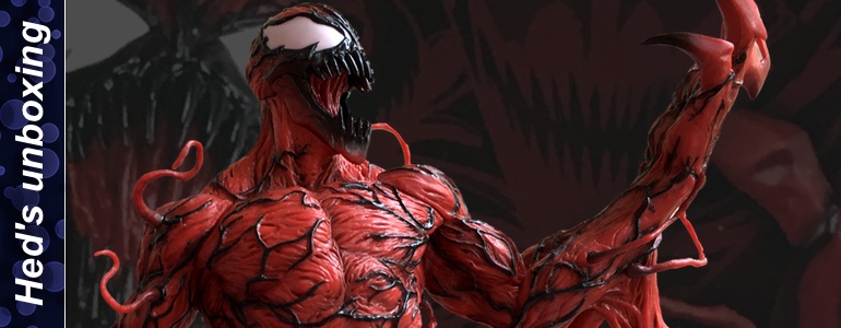 Heds unboxing Kotobukiya Marvel Carnage Video