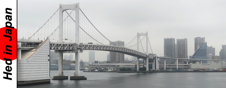 Over the Rainbow Bridge to Odaiba