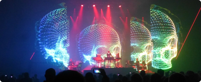 Jean Michel Jarre live @ ISS Dome